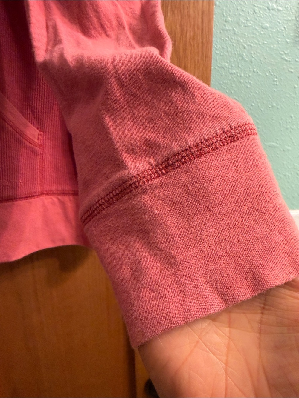Carhartt Women's Hooded Zip Jacket in Rose Pink - Picture 4 of 7